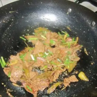 Make Spicy liver step 5