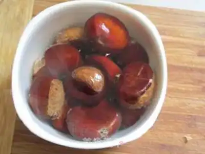 Make Simple chestnuts step 3