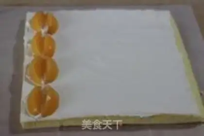 Make Peachcake rolls step 9