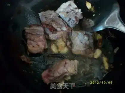 Make Spicy ham step 2