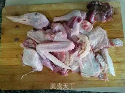 Make Dry old ducks step 1