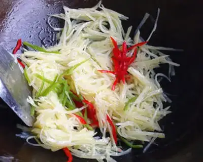 Make Pepper potato step 6