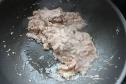 Make Shrimp sauce step 1