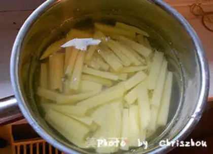 Make Knife potatoes step 2
