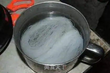 Make Stone pot seafood fan step 1