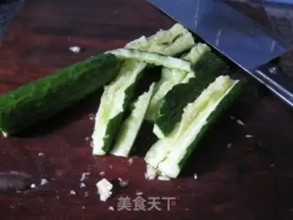 Make Scrap the cucumber step 0
