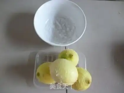 Make Lemon tea step 1