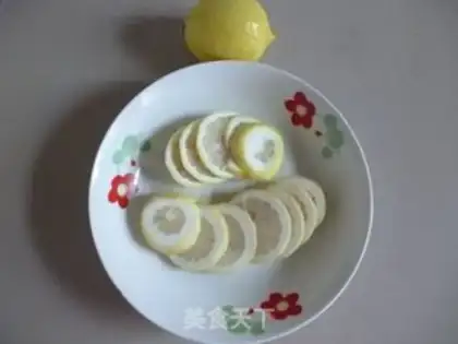 Make Lemon tea step 2
