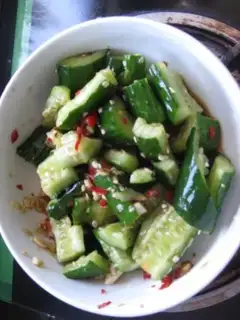Make Scrap the cucumber step 3