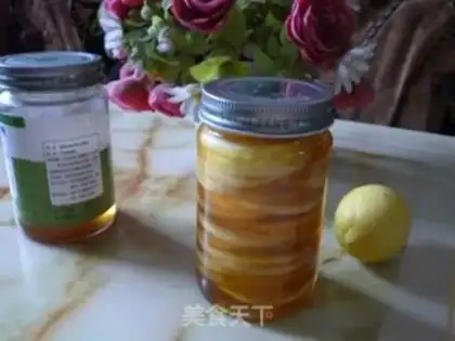 Make Lemon tea step 4