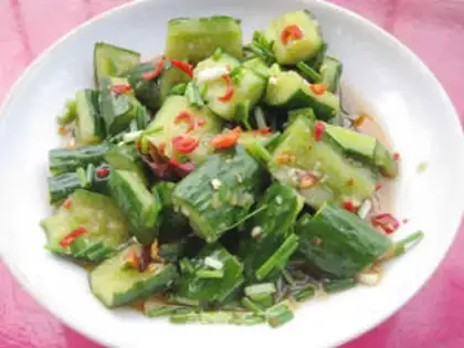 Make Scrap the cucumber step 4
