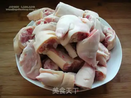 Make Spicy pig hoof step 0