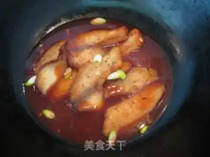 Make Snack of red catfish step 9