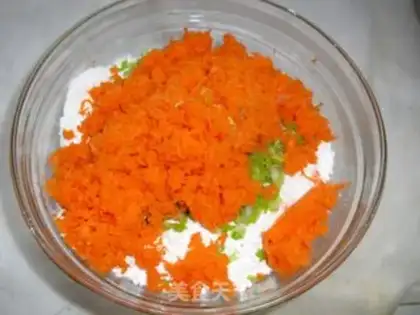 Make Carrot eggcake step 4