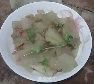 Make A melon with rice step 2
