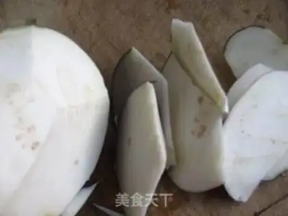 Make Red eggplant step 1