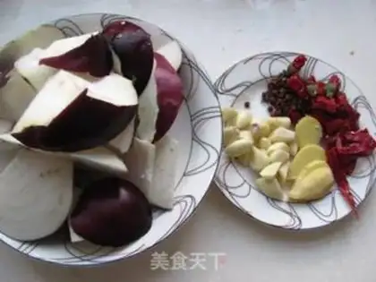 Make Red eggplant step 2