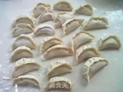 Make Pork dumplings step 12