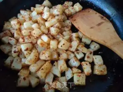 Make A hot little potato step 8