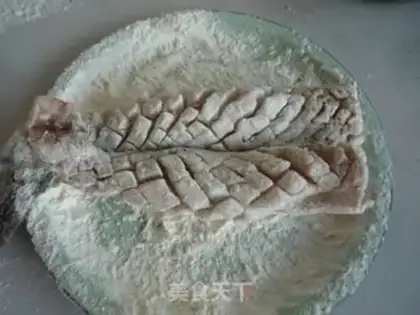 Make Squirrel fish step 5