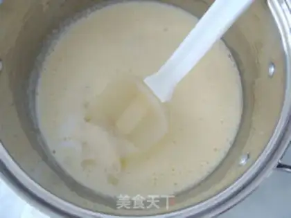 Make Banana-chocolate marfin step 4