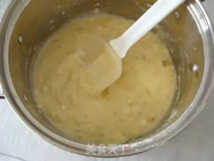 Make Banana-chocolate marfin step 6