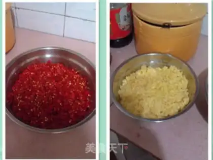 Make Homemade pepper sauce step 1