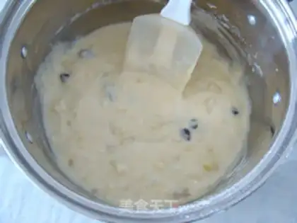 Make Banana-chocolate marfin step 8