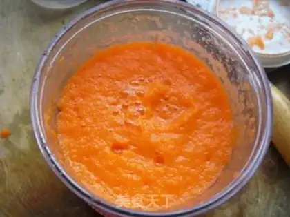 Make Carrot eggcake step 1