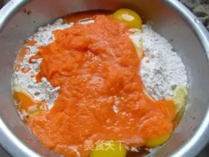Make Carrot eggcake step 3