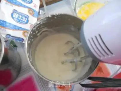 Make Car cream cake step 1