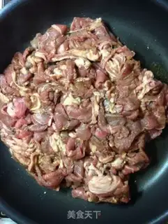 Make The salsa and lamb and emptiness step 8