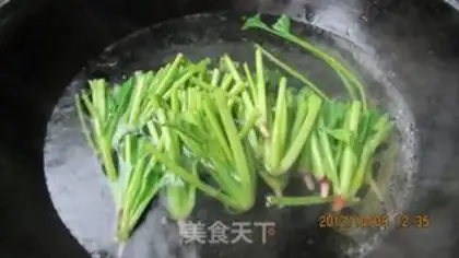 Make Vegetable spinach step 2