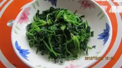 Make Vegetable spinach step 4