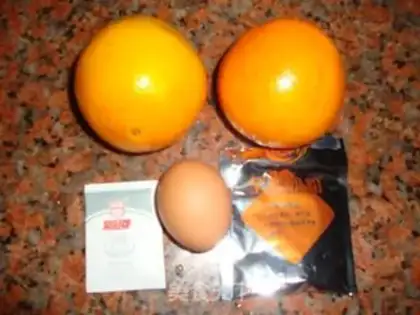 Make Fresh orange eggs step 0