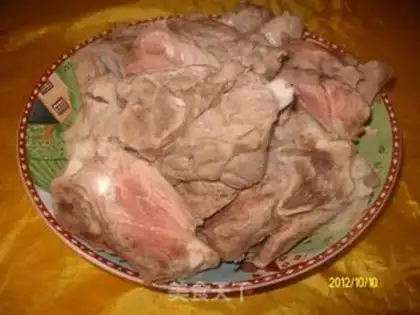 Make Saffron meat step 2