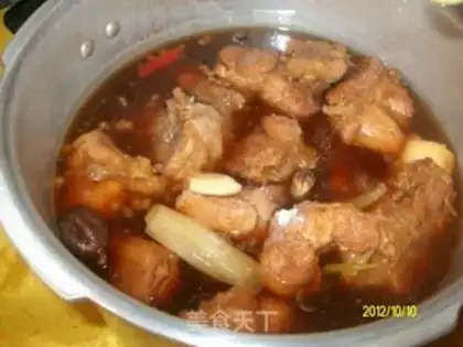 Make Saffron meat step 8
