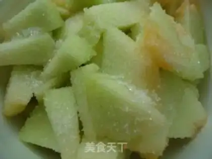 Make Sweet melon jam step 2