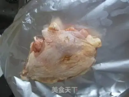 Make Salt chicken leg chops step 3