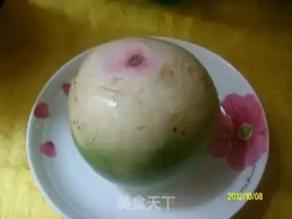 Make ♪ ♪ The radish peel ♪ step 2