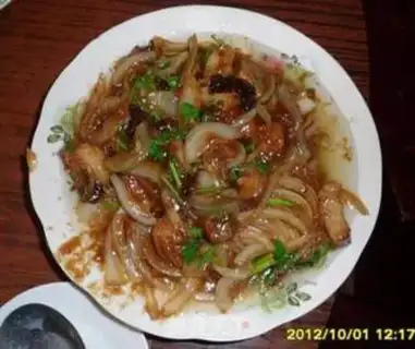 Make Five fragrances and onions step 4