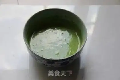 Make Spinach egg pancakes step 4