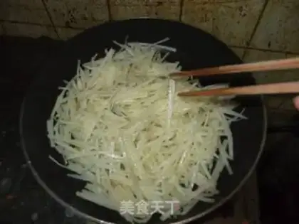 Make Dry potatoes step 1