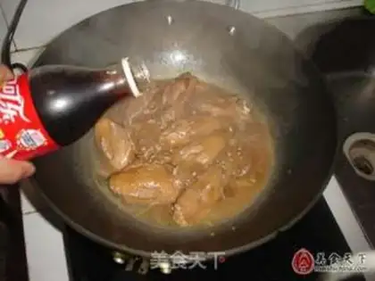 Make Vanilla cola wings step 10
