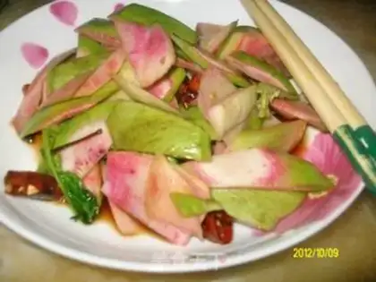 Make ♪ ♪ The radish peel ♪ step 9