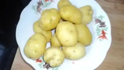 Make Fried potatoes step 1