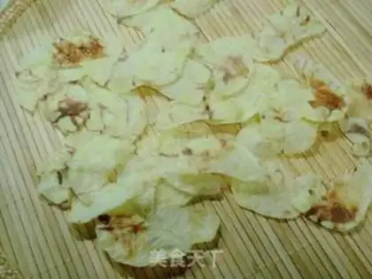 Make Homemade oilless chips step 6