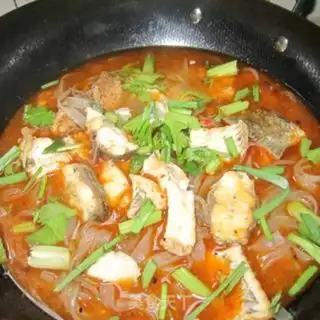 Make A soup pot of fan fish step 9