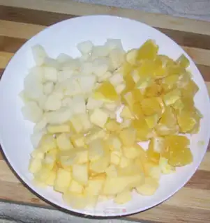 Make Fruit paste step 1