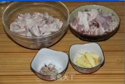 Make Piggy belly chicken step 0